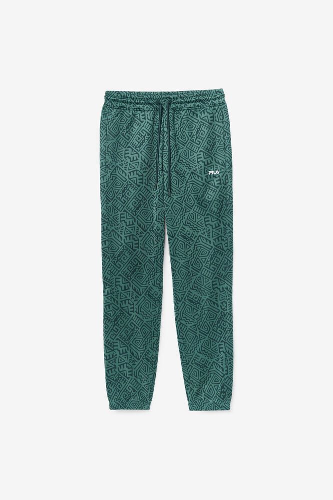 Fila Pants Mexico Mens Green - India KUJ-579462